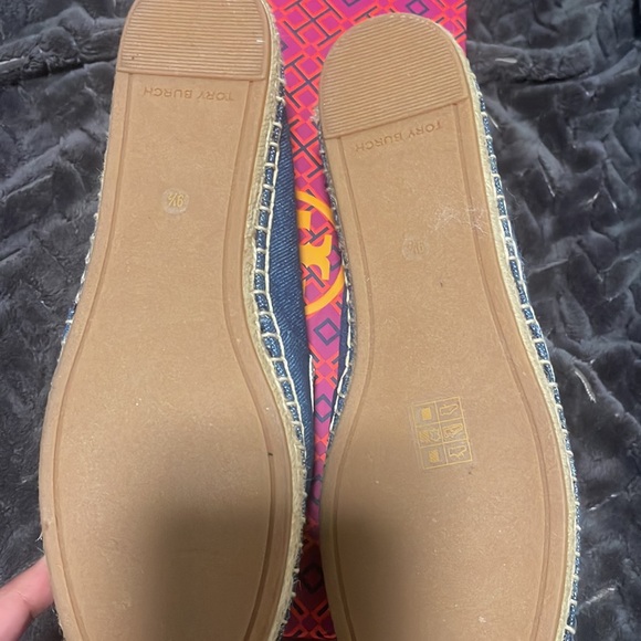 Brand new Tory Burch denim espadrilles - Picture 3 of 4